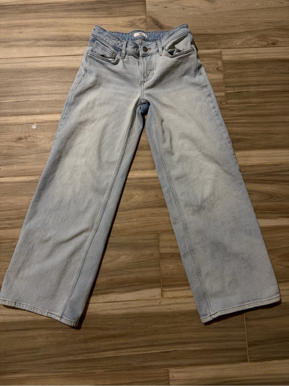 bp Light Blue Wide-Leg Jeans